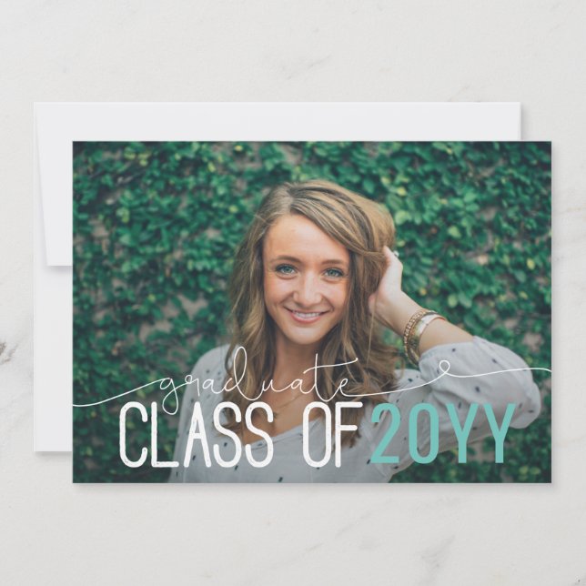 FAIRE-PART CLASSE DIPLÔMÉE DE ... (Devant)