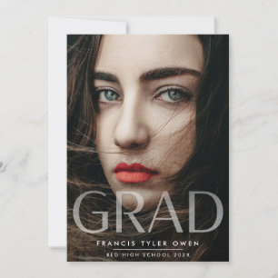 Faire-part Classe photo moderne GRAD GRAD Fade