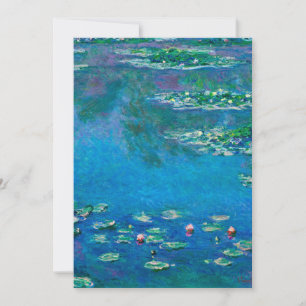 Faire-part Claude Monet - Nymphéas 1906