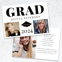 Collage de photos Classe de 2024 Graduation