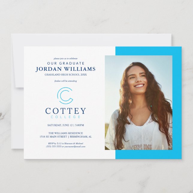 Faire-part Collège Cottey (Devant)