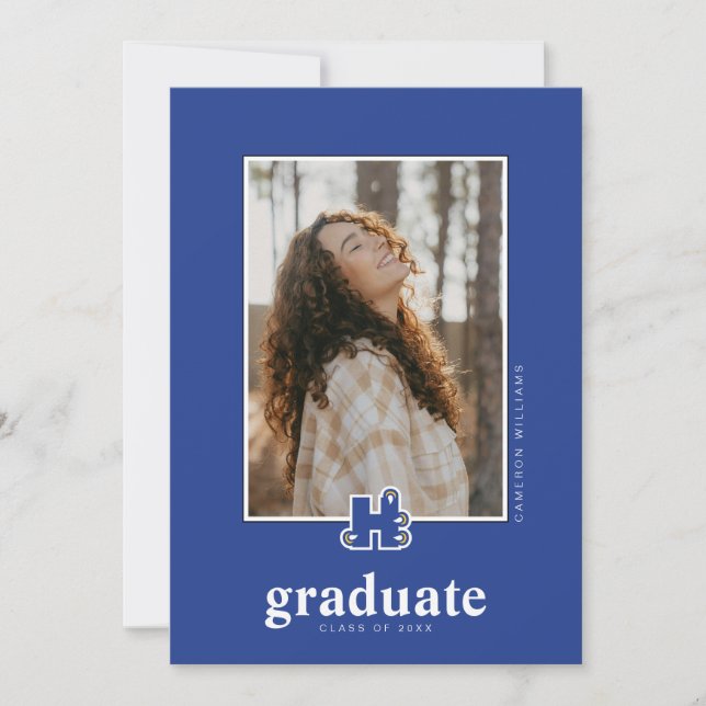 Faire-part Collège Hilbert H (Devant)