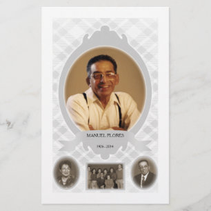 faire-part commémoratif de la famille