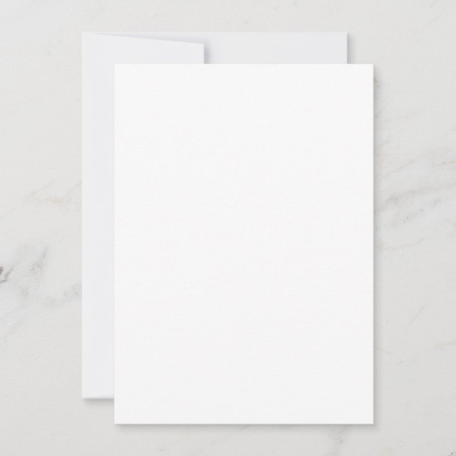 Faire-part Conception simple blanche personnalisée moderne Aj (Devant)