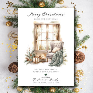 Faire-part Cosy Christmas Moving