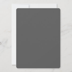 Faire-part Créez votre propre design personnalisé gris foncé