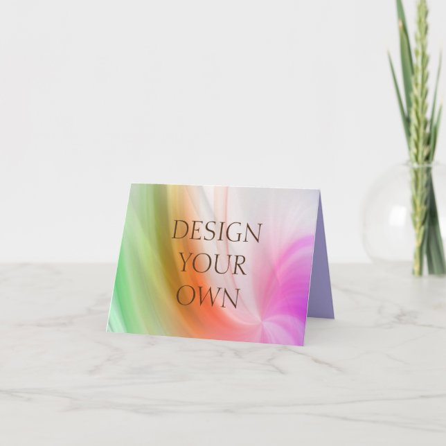 Faire-part Créez Votre Propre Enregistrer La Date (Devant)