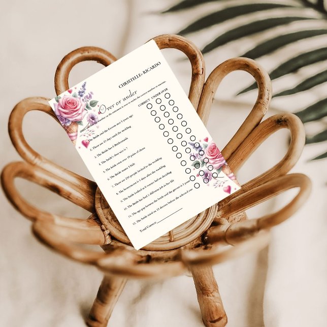 Faire-part Crème glacée sur ou sous la douche nuptiale jeu Ca (Créateur téléchargé)