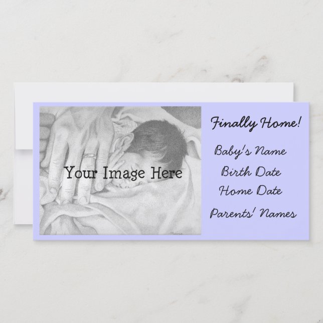 Faire-part d'adoption (Devant)