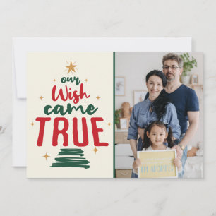 Faire-part d'adoption Wame Vrai Carte de vacances