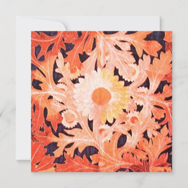 Faire-part DAISY, rouge noir blanc (Devant)