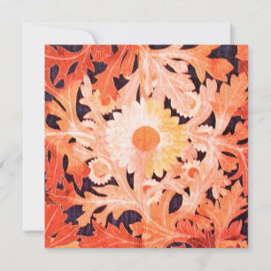 Faire-part DAISY, rouge noir blanc