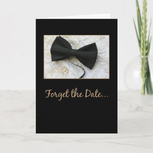 Faire-part d'annulation de mariage