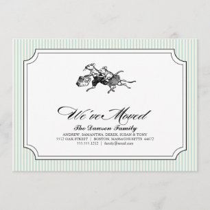 Faire-part dans le tronc {nous nous sommes déplacés}