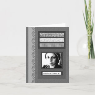 Faire-part dans les annonces de service funéraire de mémoire