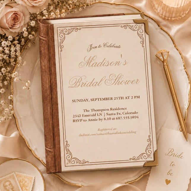 faire-part de babille de mariage de conte de fées  (Créateur téléchargé)