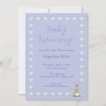 Faire-Part de Baby Shower Bébé à Venir