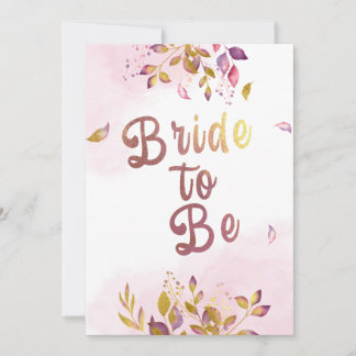 Faire-part de Baby Shower de la future mariée | El