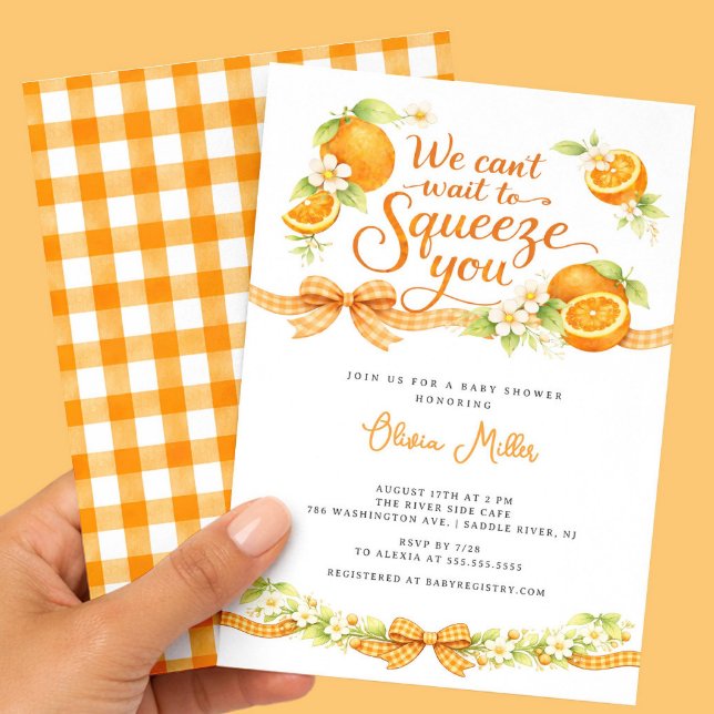 Faire-part de Baby Shower Little Cutie (Créateur téléchargé)