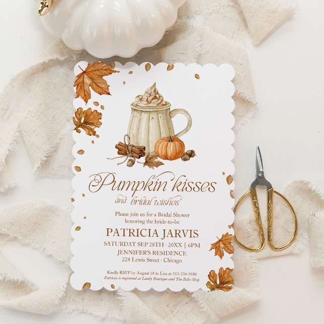 Faire-part de Baby Shower Mariage Code QR Baisers  (Créateur téléchargé)