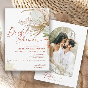 Faire-part de Baby Shower Mariage Moderne Bohème C