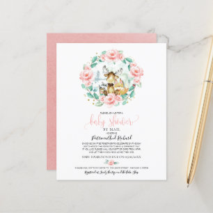 Faire-part de Baby Shower par la Poste à Budget po
