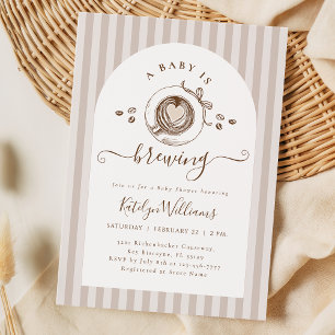 Faire-part de Baby Shower pour Bébé au Genre Neutr