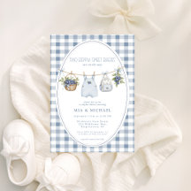 Faire-part de Baby Shower pour Couple A Berry Swee