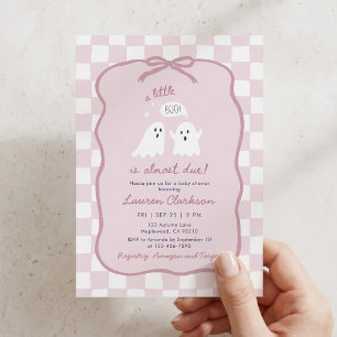 Faire-part de Baby Shower pour l'arrivée de Little