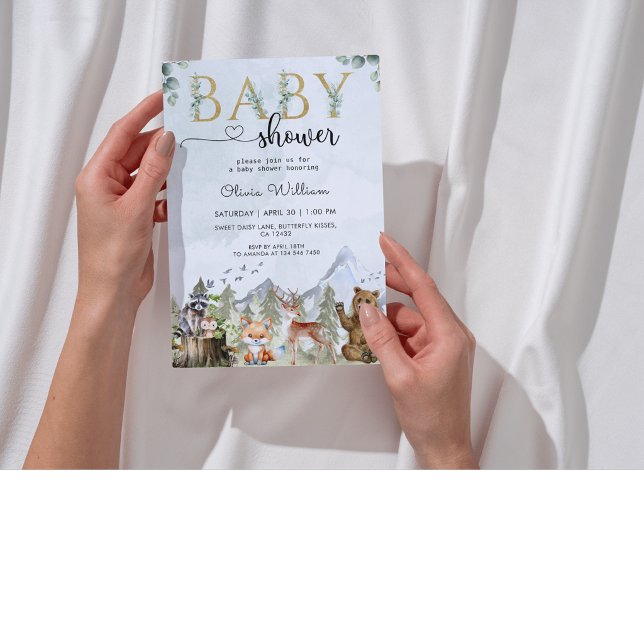 Faire-part de Baby Shower pour Petit Garçon sur le (Créateur téléchargé)