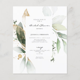 Faire-part de bapteme de mariage aquarelle d'eucal