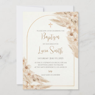 Faire-part de baptême fille invitations de baptême