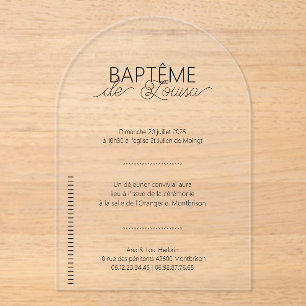 Faire-Part de Baptême Louisa
