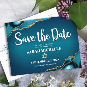 Faire-part de Bat Mitzvah à personnaliser Ombre sa