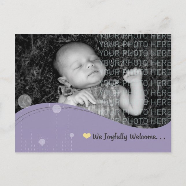 Faire-part de bébé (Devant)