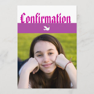 Faire-part de confirmation