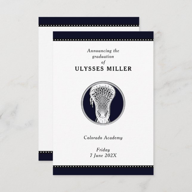 Faire-part de crosse (Devant / Derrière)