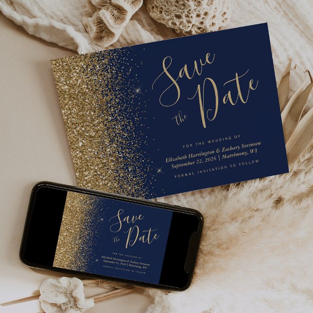 Faire-part de date de mariage en écriture à paille (Créateur téléchargé)
