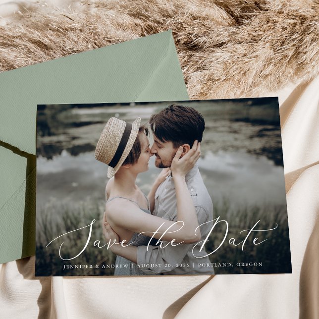 Faire-part de Date de Mariage Enregistré avec une  (Créateur téléchargé)