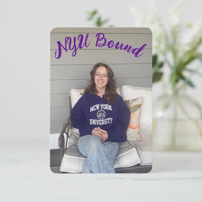 Faire-part de décision du collège (Debout devant)