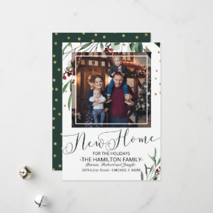 Faire-part de déménagement de Noël