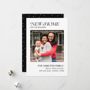 Faire-part de déménagement de Noël