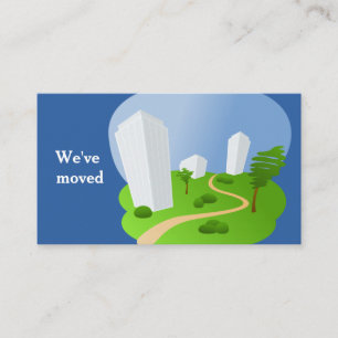 Faire-part de déplacement d'adresse Office Buildi