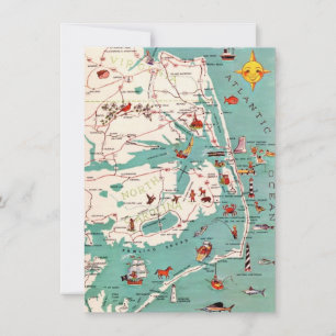 Faire-part de déplacement de la côte de la Carolin