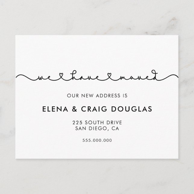 Faire-part de déplacement de la police cardiaque d (Devant)