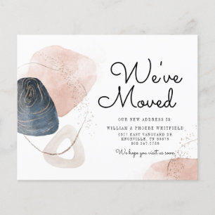 Faire-part de déplacement de nouvelle adresse budg