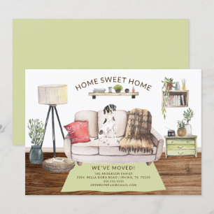 Faire-part de déplacement des chiens de poing angl