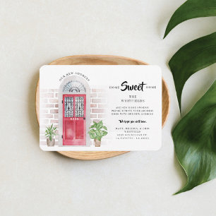 Faire-part de déplacement du budget de l'aquarelle