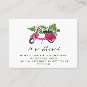 Faire-part de déplacement   Nouvelle maison pour l