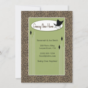 Faire-part de déplacement super de la nouvelle mai